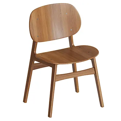 Wood Base Soborg Chair