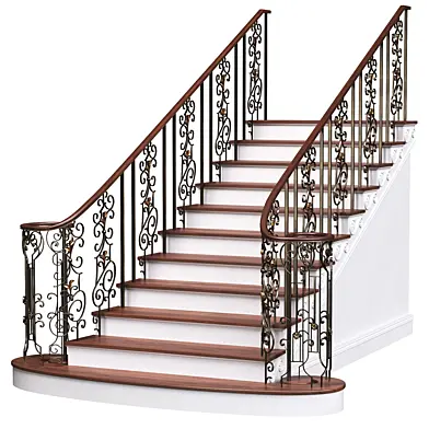 Classic interior stair