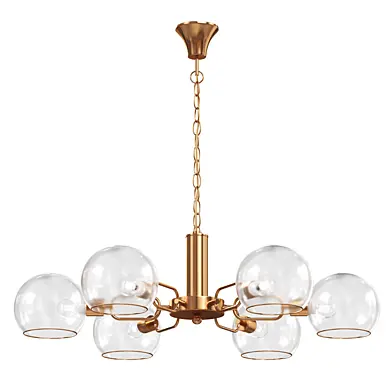 Modern gold design chandelier