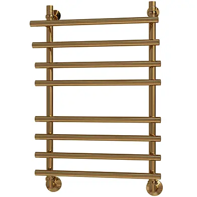 Water heated towel rail EWRIKA Medea Pr 80x50 gold
