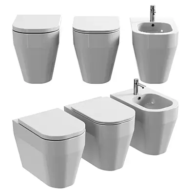 Toilet By Olympia Ceramica TUTTO EVO