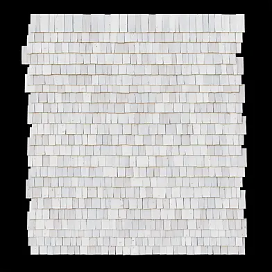Wooden roof tiles seamless model 12