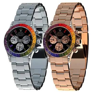 Rolex Rainbow Sapphire Daytona Chronograph
