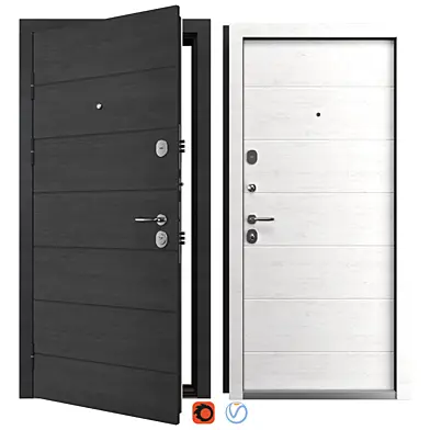 Входная металлическая дверь Горизонталь (QDoors)