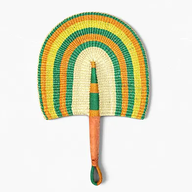 African Handwoven Fan 1