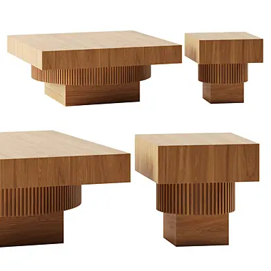 Culver coffee tables by Lulu and Georgia