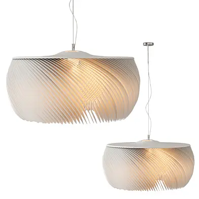 Jonas White Flower Pendant Light