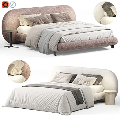 Wabi bed by sabaitalia