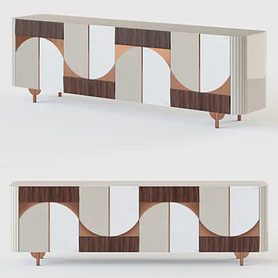 DOOQ METROPOLIS Wooden sideboard