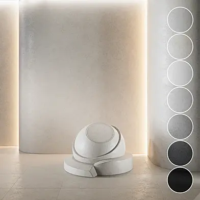 Decorative plaster | Concrete set (seamless) | 28