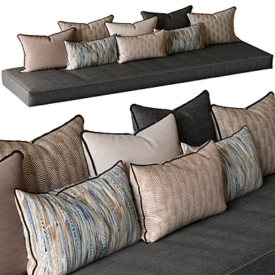 Casamance Cushions and mattress