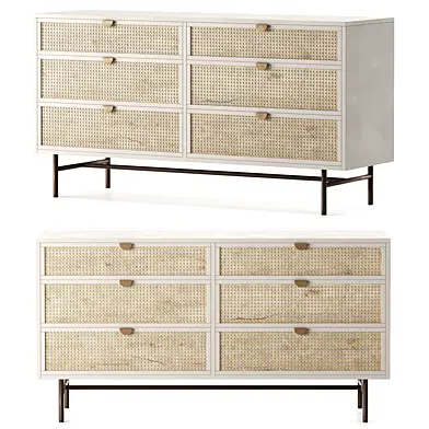 Luella 6 Drawer Dresser by Burke Decor