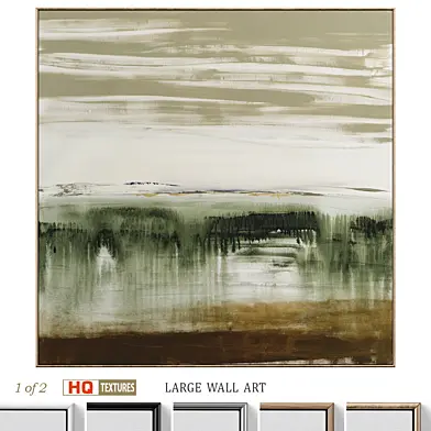 Accent Large Abstract Textural Wall Art C-830