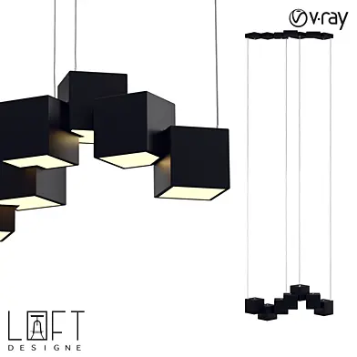 Подвесной свет LoftDesigne 8017 model