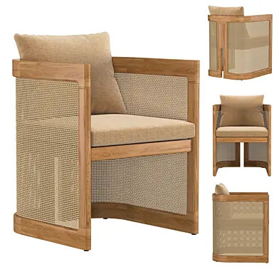 TRIESTE TEAK ARMCHAIR