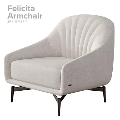 Natuzzi Editions C014 Felicita Armchair