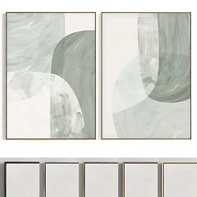 Plaster Two Photo Frames T-464