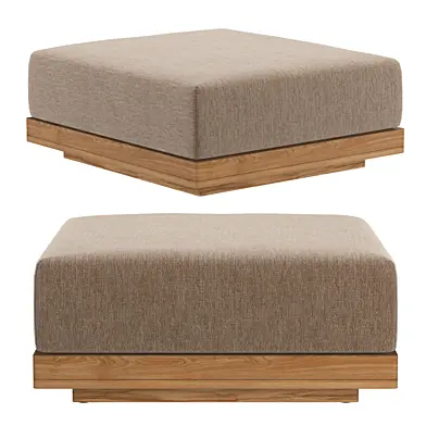 SANTOS TEAK MODULAR OTTOMAN