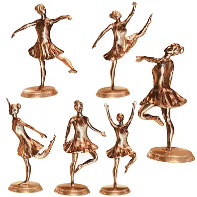 Dance decorative sculpture