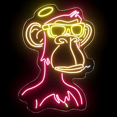 Bored Ape Neon Sign