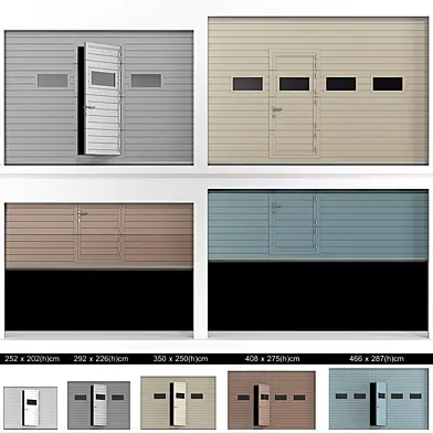 Ворота для гаража или склада / Gates for garage or warehouse