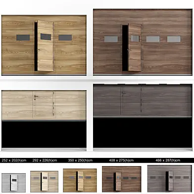Ворота для гаража или склада / Gates for garage or warehouse