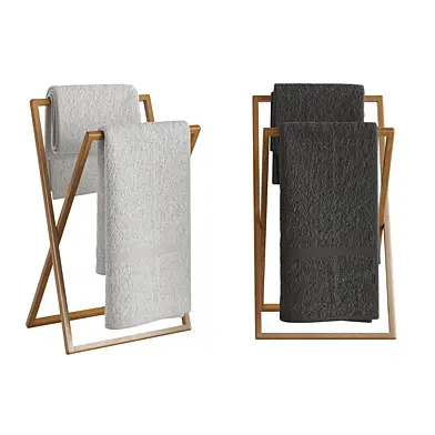 Полотенцесушитель и полотенца ZARA HOME