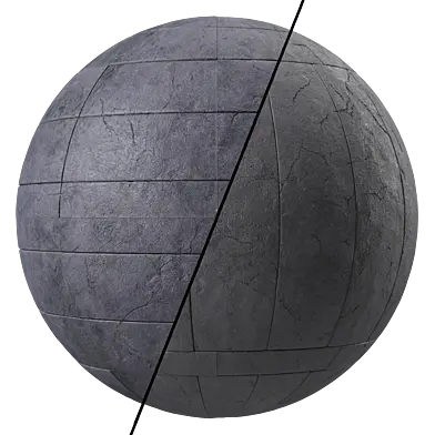 Stone Wall Materials 61- By Sbsar Pbr 4k Seamless