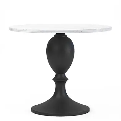 Обеденный стол Chapman Round Marble Pedestal