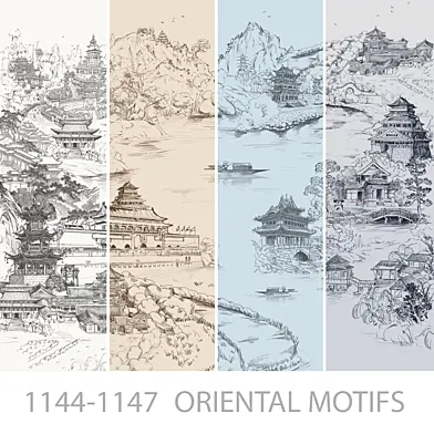 Wallpapers/Oriental Motifs/Дизайнерские обои/Панно/Фотообои/Фреска