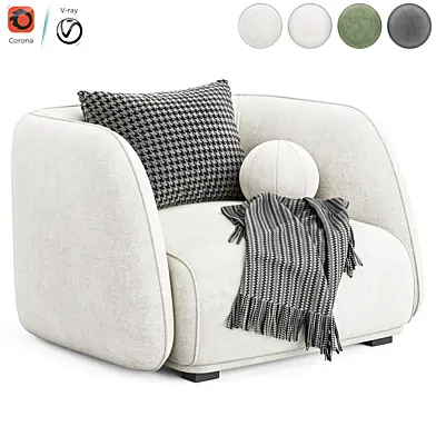 Troy Fabric Armchair by interiorsecrets
