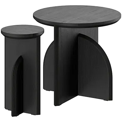 Calderone Coffee and Side Table