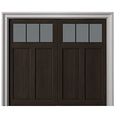 Автоматические Гаражные ворота.Traditional Automatic Wood Garage Doors