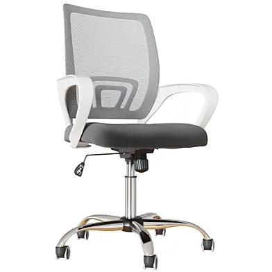 ZANZAN Mid Back Mesh Office Chair Ergonomic Swivel