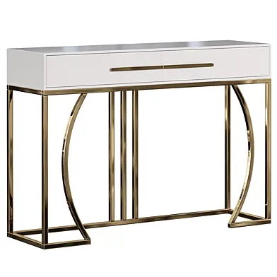 Drawers & Gold Console By Homary
