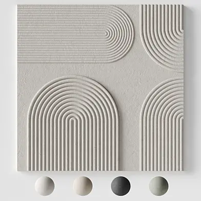 Relief artwork 20 - 3d art wall decor - Панно