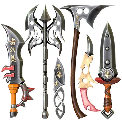 knife ax dagger collection-vol-08
