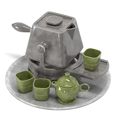 kitchen tableware set 04