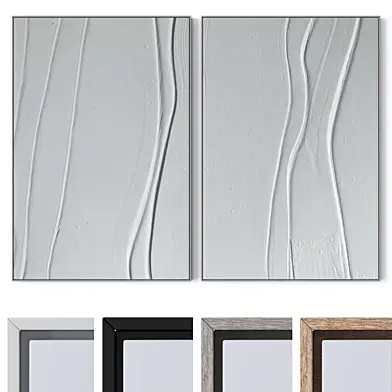 Set of large wall paintings 2683