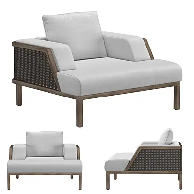 Lounge armchair Grand Life