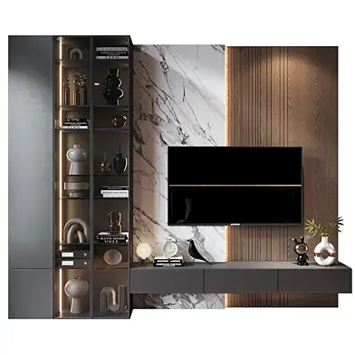 TV shelf 0667