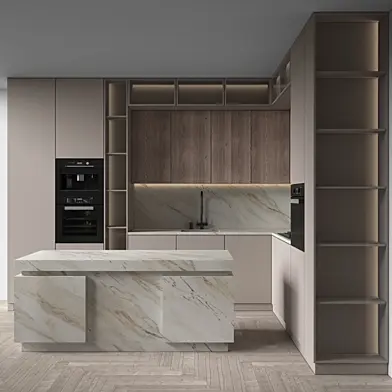 Modern Kitchen 156 (Corner Kitchen)