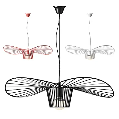 Straw Hat Chandelier
