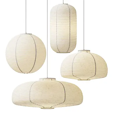 Japanese pendant lamps