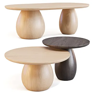 West Elm: Orb Base - Coffee and Side Tables