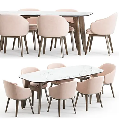 Wayne chair and Abrey table