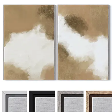 Set of large wall paintings 2739