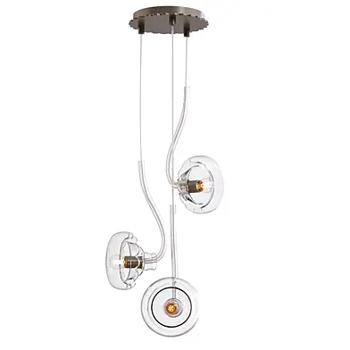 Ikebana 3-Light Pendant Lamp by Romani Saccani Architetti