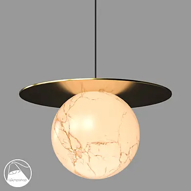 LampsShop.ru PDL2593 Pendant Mirror Moon