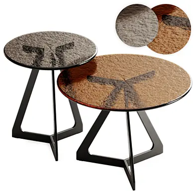 Fiam Italia LAKES Glass Coffee tables